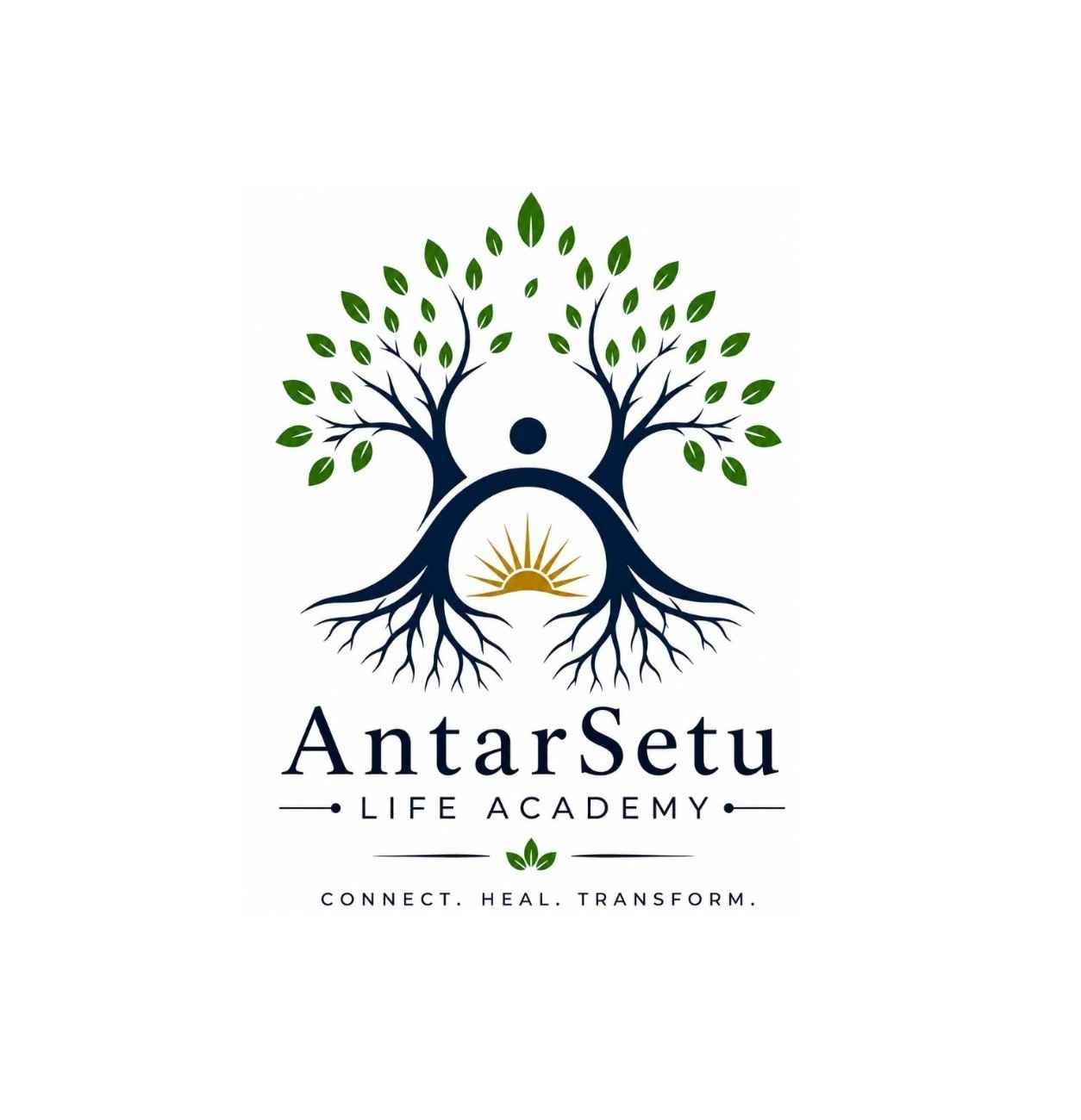 AntarSetu Life Academy Logo